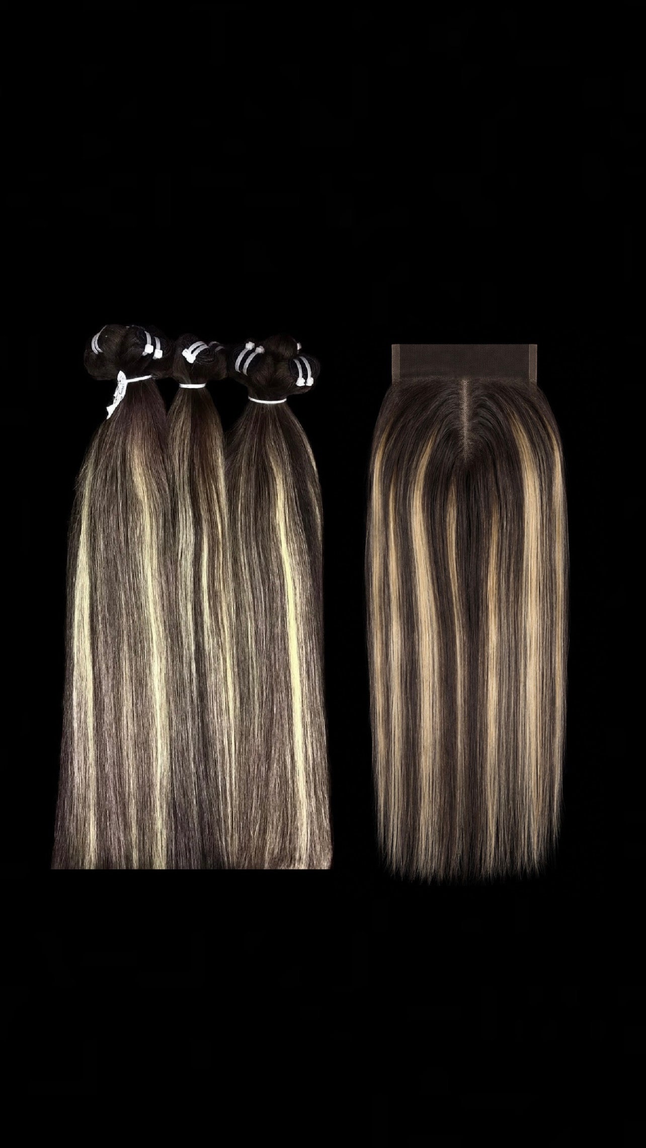 RAW TOFFEE CRUNCH STRAIGHT BUNDLES + CLOSURE
