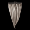 RAW FROSTED LATTE FRONTAL STRAIGHT
