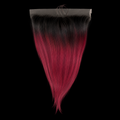RAW VELVET SANGRIA FRONTAL STRAIGHT
