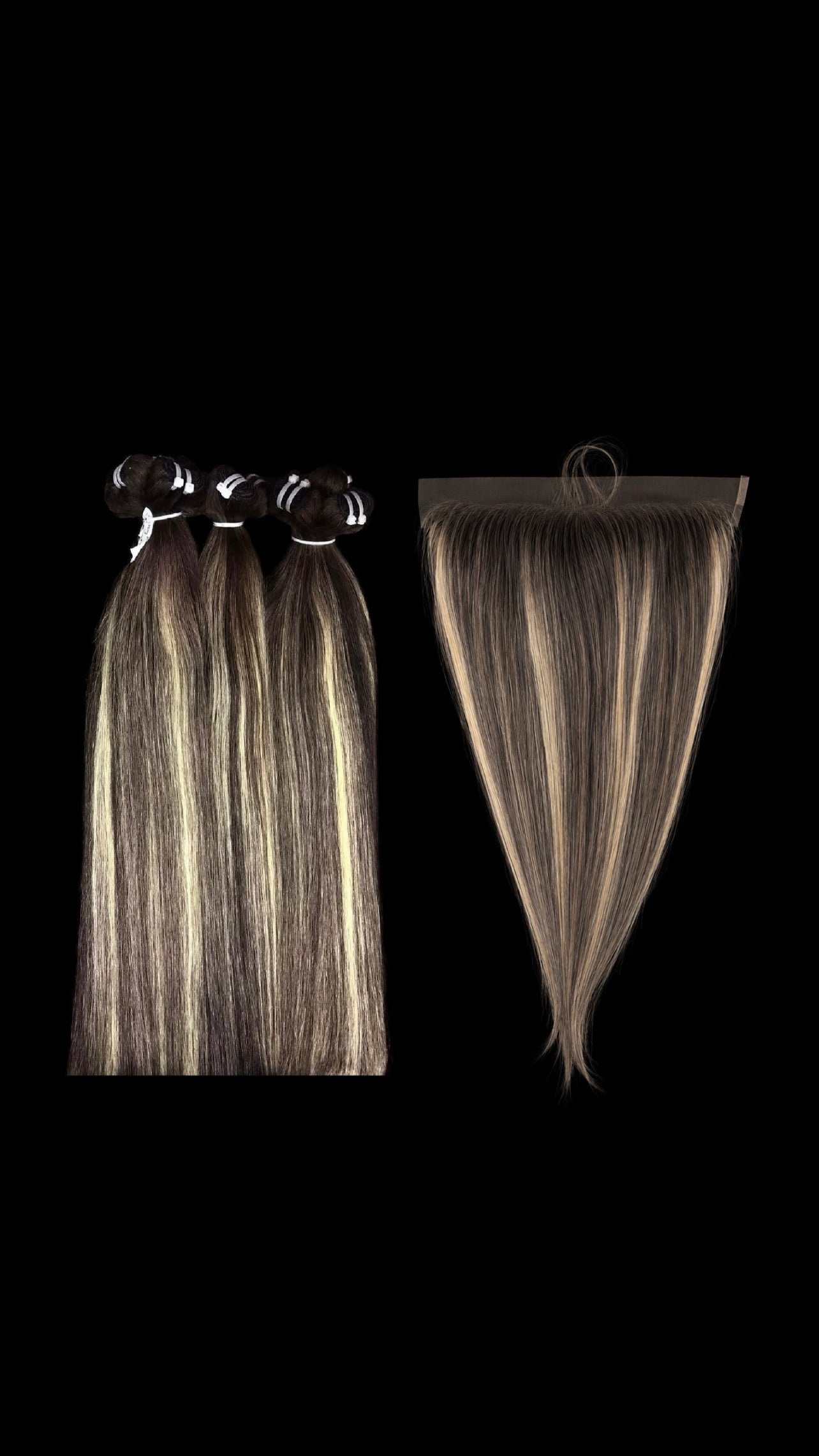 RAW TOFFEE CRUNCH STRAIGHT BUNDLES + FRONTAL