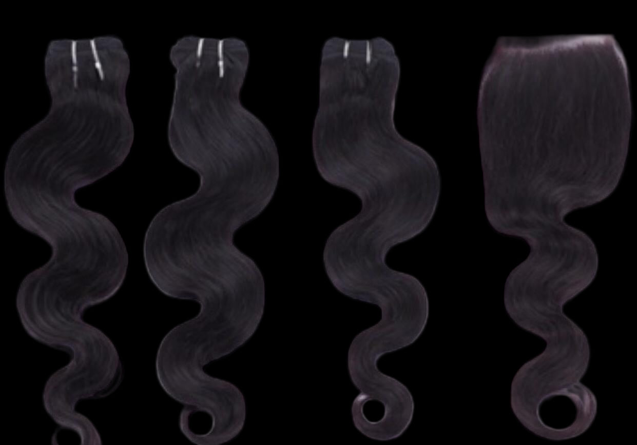 RAW VIETNAMESE BODYWAVE BUNDLES + CLOSURE