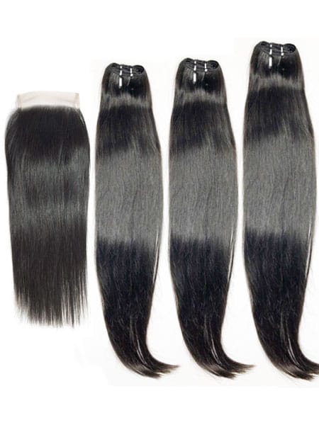 RAW VIETNAMESE STRAIGHT BUNDLES + CLOSURE