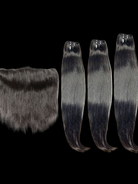 RAW VIETNAMESE STRAIGHT BUNDLES + FRONTAL