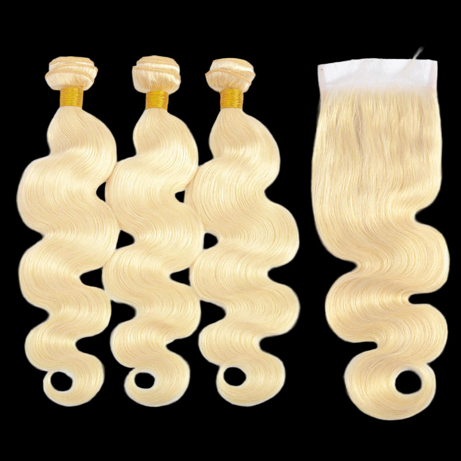 VIRGIN 613 BODYWAVE BUNDLES + CLOSURE